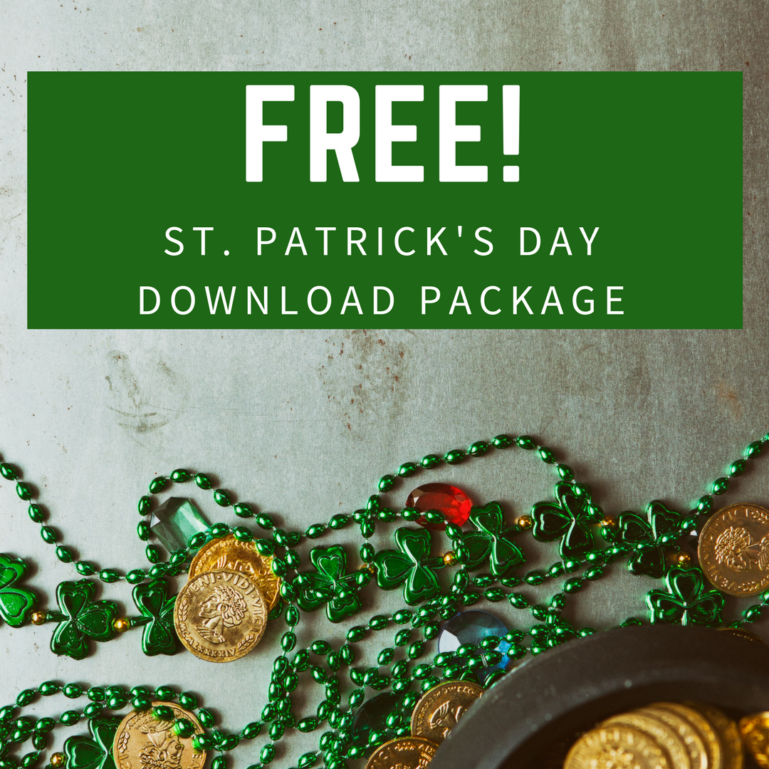 St. Patrick's Day Downloads Package - Get Students