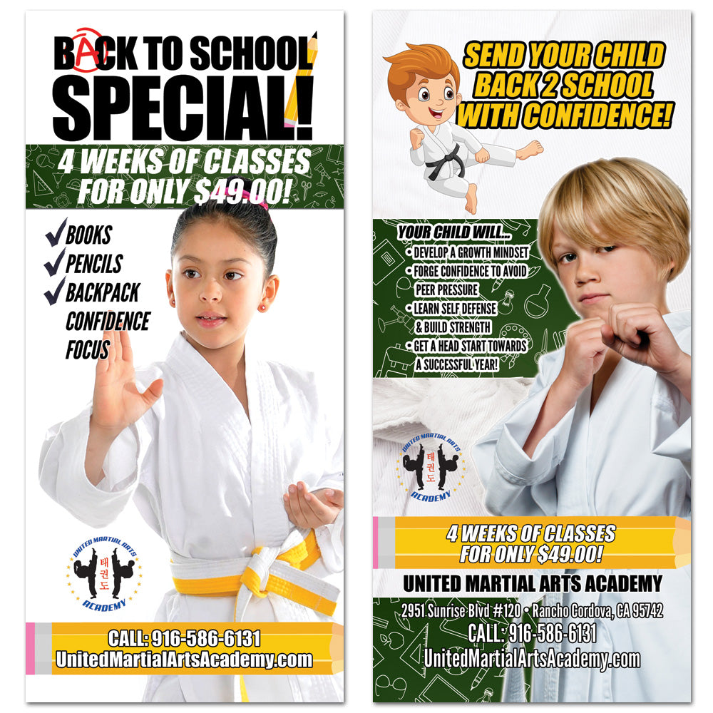 Back To School Rack Card 5 - Get Students