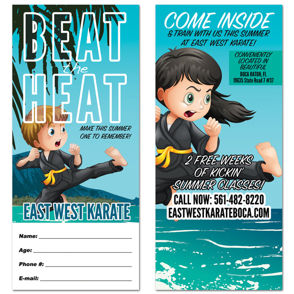 Beat The Heat Tear Off Card - Get Students