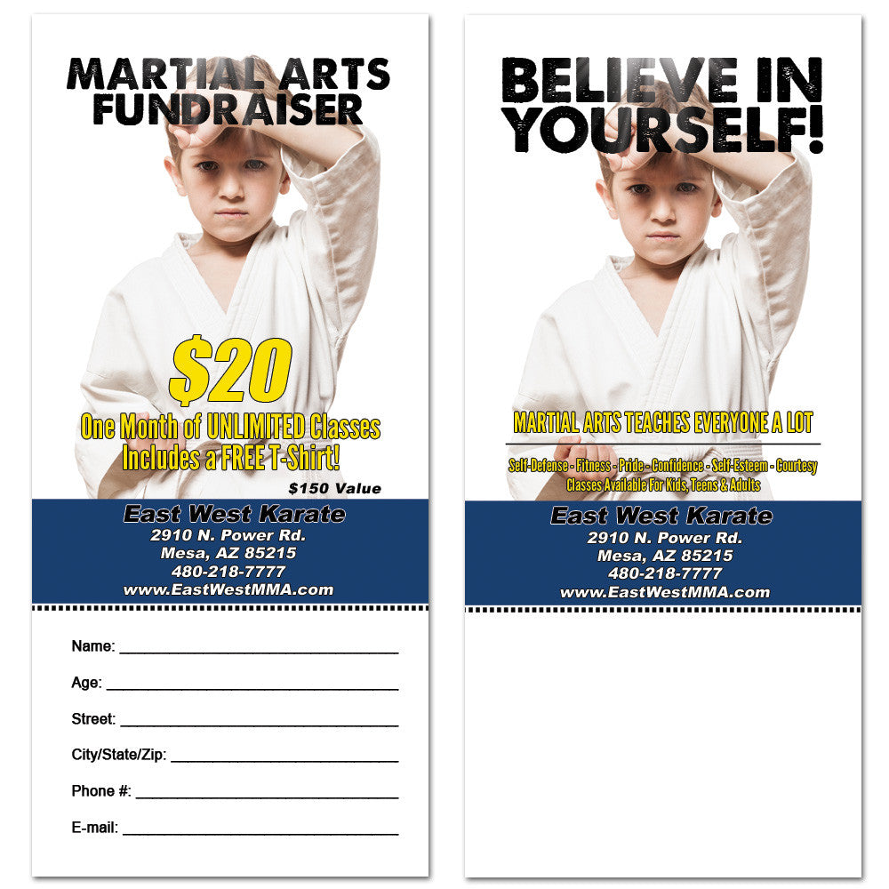 Believe In Yourself Tear Off Card - Get Students