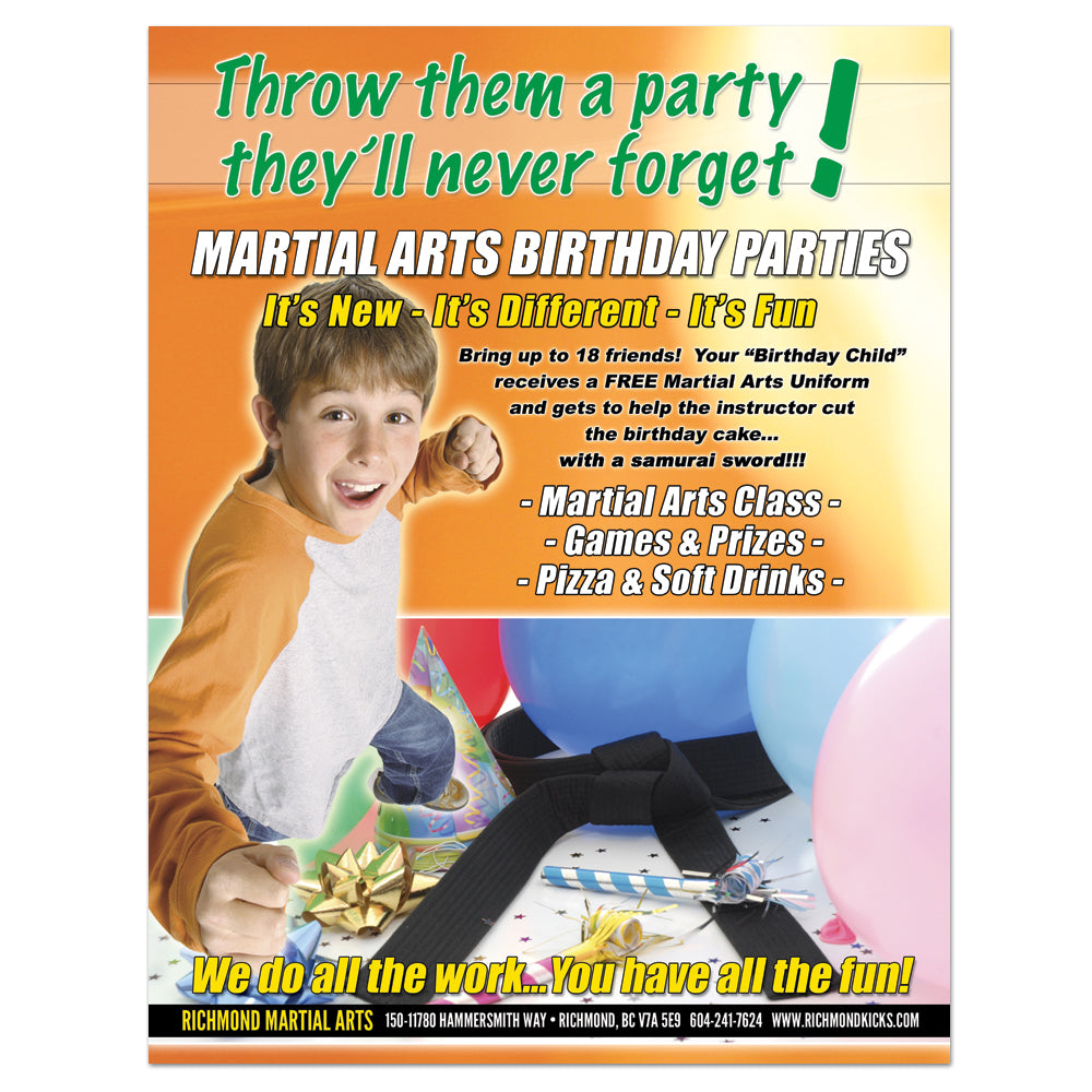 Birthday Party Flyer 02 - Get Students
