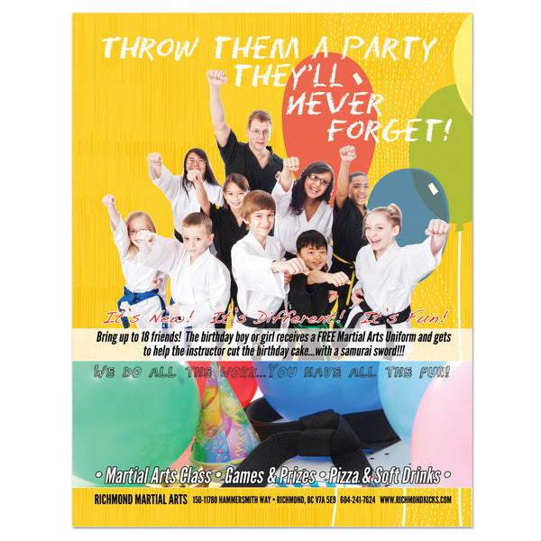 Birthday Party Flyer 01 - Get Students