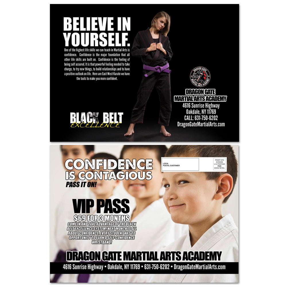 Black Belt Excellence Confidence EDDM - Get Students