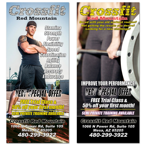 Crossfit Rack Card 02 - Get Students