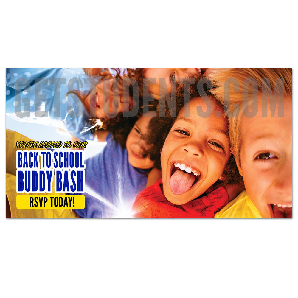 Buddy Bash Facebook Ad - Get Students