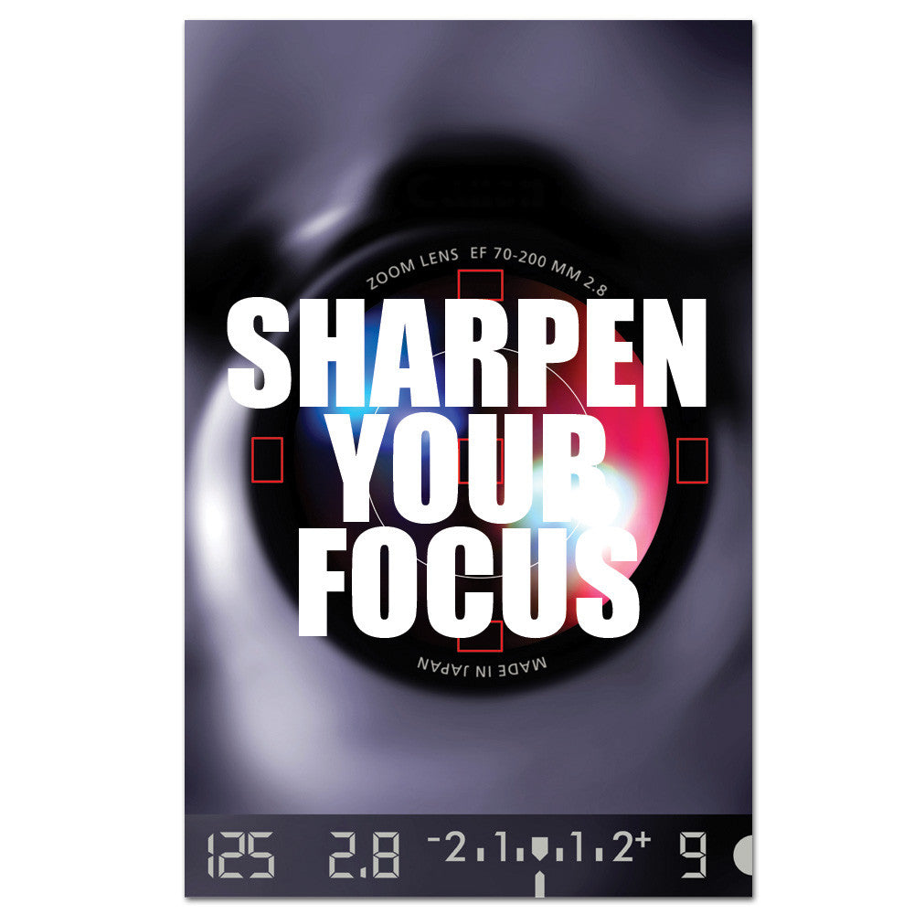 Sharpen Your Focus Banner - Get Students