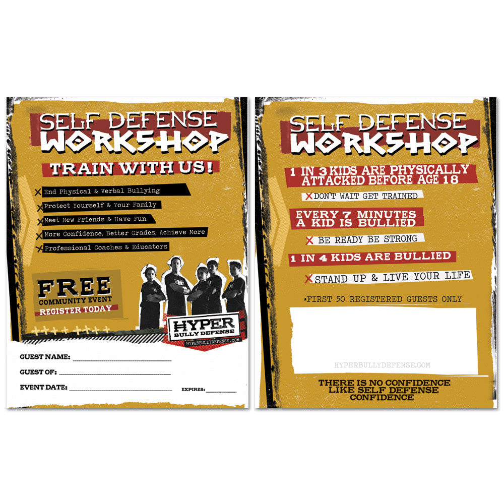 Hyper Bully Hyper Bully Defense Workshop Pass | Get Students
