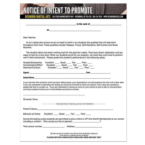 Intent To Promote Flyer - Get Students