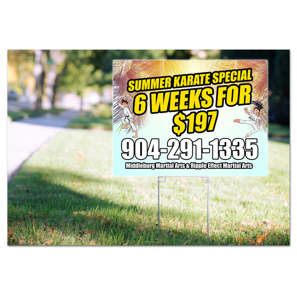 Summer Classes Snipe Signs | Get Students