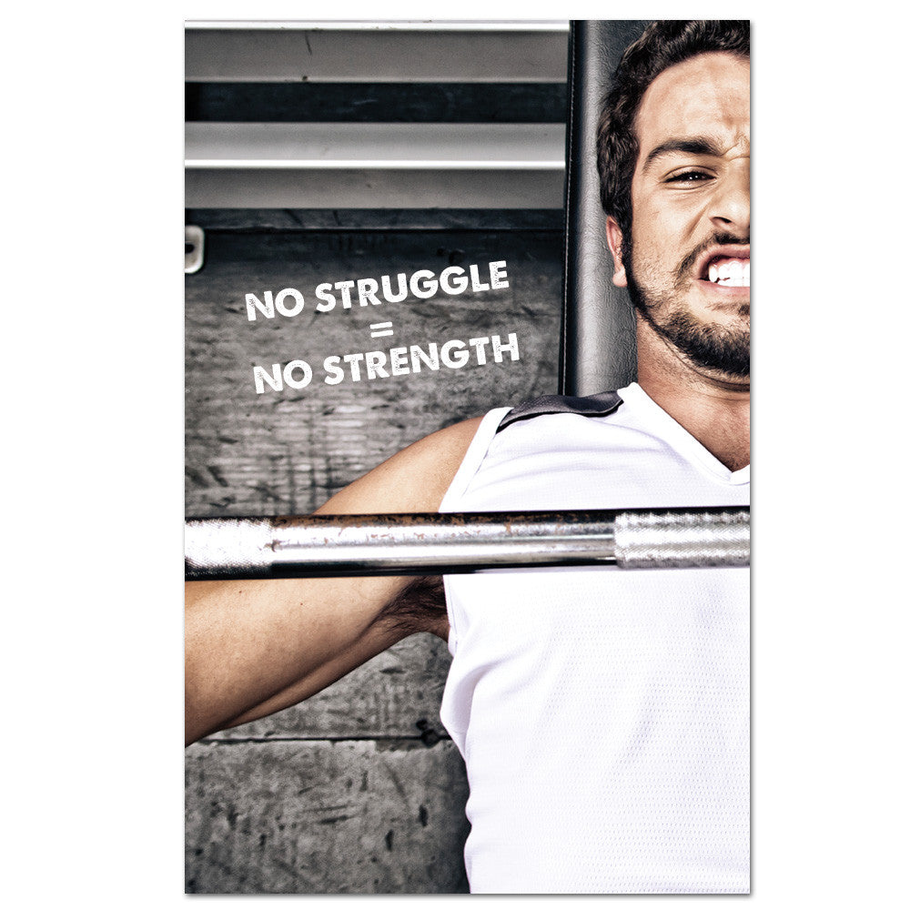 No Struggle No Strength Banner - Get Students