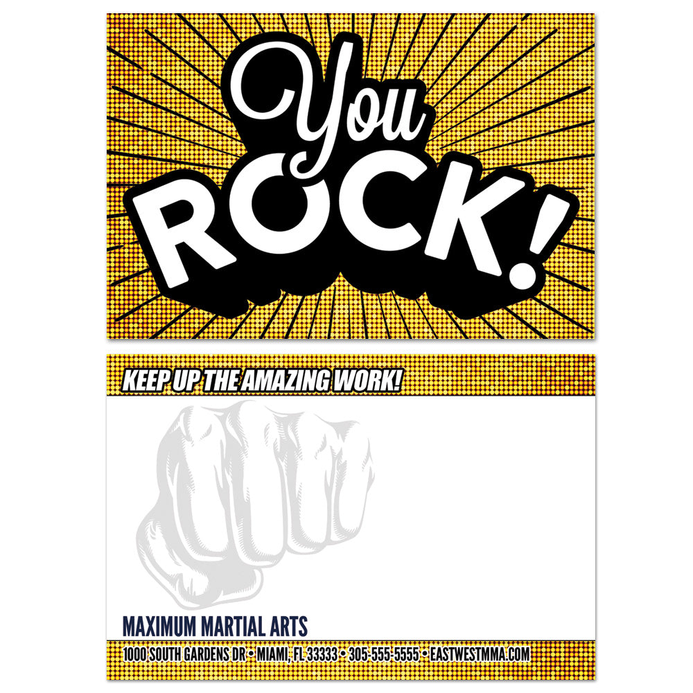 You Rock Postcard 02 - Get Students