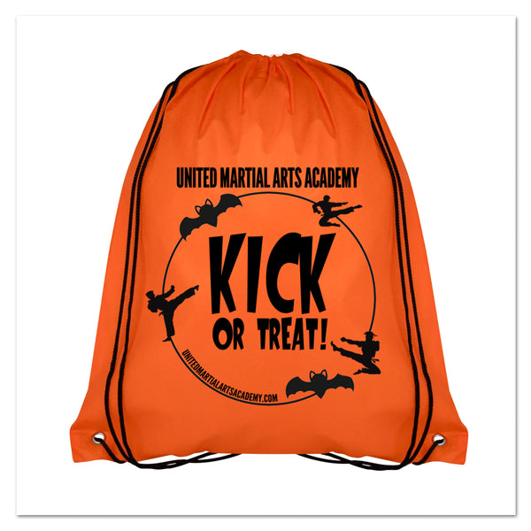 Halloween Drawstring Nylon Tote Bags - Get Students
